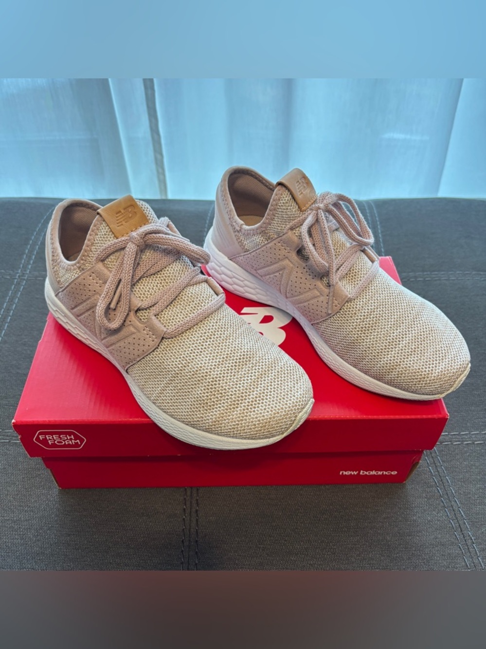 Size 6.5 Wide - NIB New Balance Running Course Sneakers in Faded Rose Pink